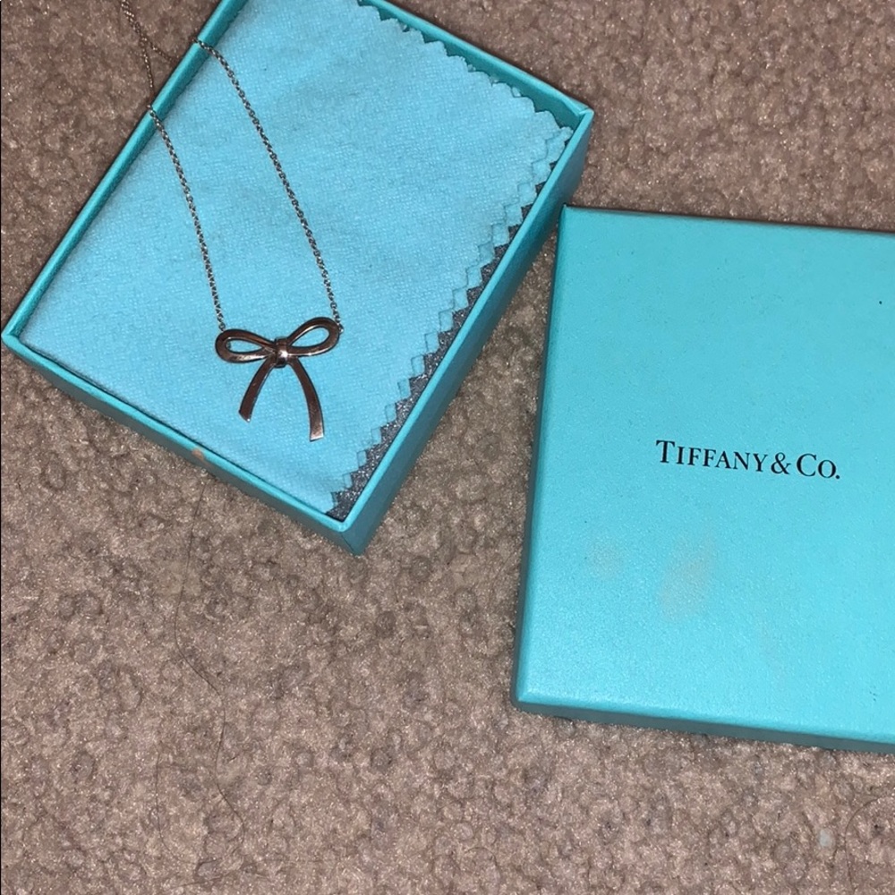 Tiffany Bow Necklace